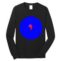 Blue Dot In A Red State Nebraska Vote Kamala Harris Walz Long Sleeve Shirt