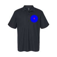 Blue Dot In A Red State Nebraska Vote Kamala Harris Walz Softstyle Adult Sport Polo