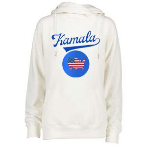 Blue Dot In A Red State Nebraska Vote Kamala Harris Walz2024 Womens Funnel Neck Pullover Hood