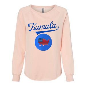 Blue Dot In A Red State Nebraska Vote Kamala Harris Walz2024 Womens California Wash Sweatshirt