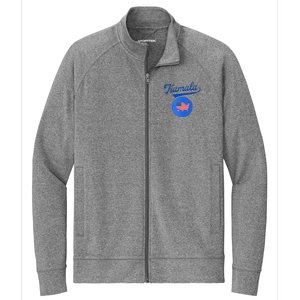 Blue Dot In A Red State Nebraska Vote Kamala Harris Walz2024 Stretch Full-Zip Cadet Jacket