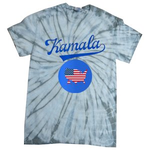 Blue Dot In A Red State Nebraska Vote Kamala Harris Walz2024 Tie-Dye T-Shirt