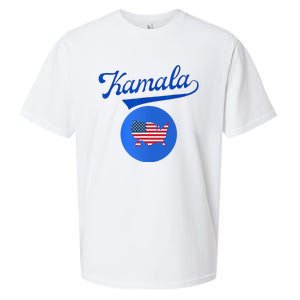 Blue Dot In A Red State Nebraska Vote Kamala Harris Walz2024 Sueded Cloud Jersey T-Shirt