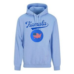 Blue Dot In A Red State Nebraska Vote Kamala Harris Walz2024 Unisex Surf Hoodie