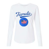 Blue Dot In A Red State Nebraska Vote Kamala Harris Walz2024 Womens Cotton Relaxed Long Sleeve T-Shirt