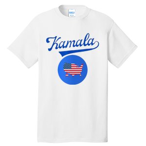 Blue Dot In A Red State Nebraska Vote Kamala Harris Walz2024 Tall T-Shirt