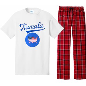 Blue Dot In A Red State Nebraska Vote Kamala Harris Walz2024 Pajama Set