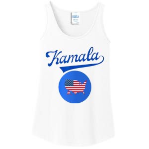 Blue Dot In A Red State Nebraska Vote Kamala Harris Walz2024 Ladies Essential Tank