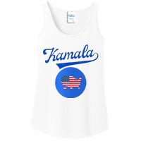 Blue Dot In A Red State Nebraska Vote Kamala Harris Walz2024 Ladies Essential Tank