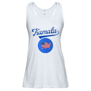 Blue Dot In A Red State Nebraska Vote Kamala Harris Walz2024 Ladies Essential Flowy Tank