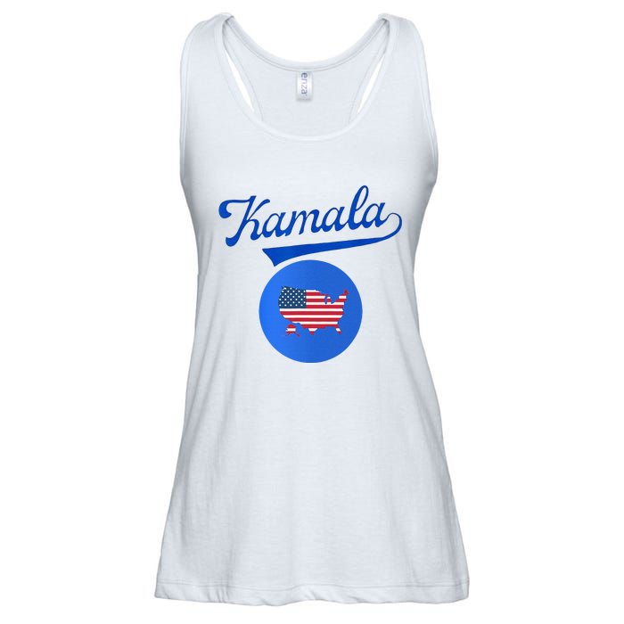 Blue Dot In A Red State Nebraska Vote Kamala Harris Walz2024 Ladies Essential Flowy Tank