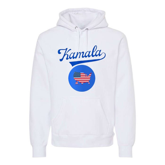 Blue Dot In A Red State Nebraska Vote Kamala Harris Walz2024 Premium Hoodie