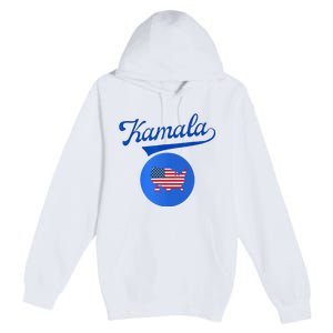 Blue Dot In A Red State Nebraska Vote Kamala Harris Walz2024 Premium Pullover Hoodie