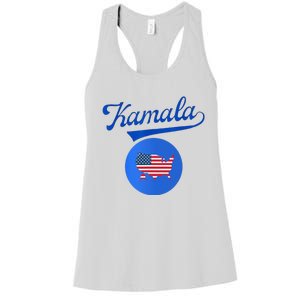 Blue Dot In A Red State Nebraska Vote Kamala Harris Walz2024 Women's Racerback Tank