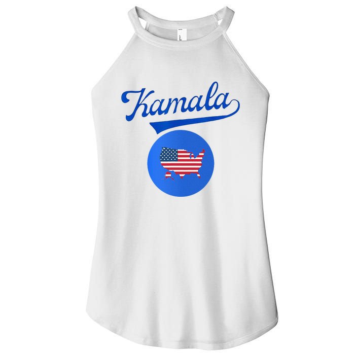 Blue Dot In A Red State Nebraska Vote Kamala Harris Walz2024 Women's Perfect Tri Rocker Tank