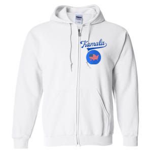 Blue Dot In A Red State Nebraska Vote Kamala Harris Walz2024 Full Zip Hoodie