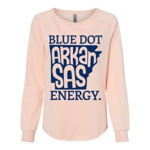 Blue Dot In A Red State Arkansas Vote Kamala Harris Waltz 24 Womens California Wash Sweatshirt