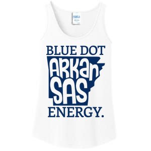 Blue Dot In A Red State Arkansas Vote Kamala Harris Waltz 24 Ladies Essential Tank