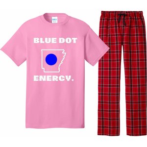 Blue Dot In A Red State Arkansas Vote Kamala Harris Walz Pajama Set