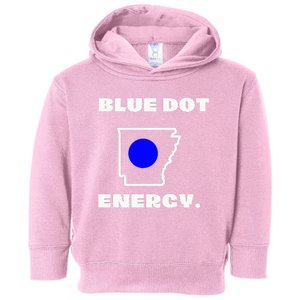 Blue Dot In A Red State Arkansas Vote Kamala Harris Walz Toddler Hoodie