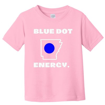 Blue Dot In A Red State Arkansas Vote Kamala Harris Walz Toddler T-Shirt