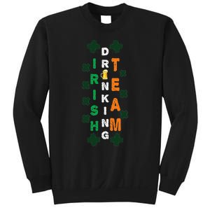 Beer Drunk Irish Drinking Team Clover Saint Patricks Day Sweatshirt