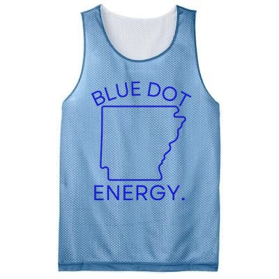 Blue Dot In A Red State Arkansas Vote Kamala Harris Walz 24 Mesh Reversible Basketball Jersey Tank