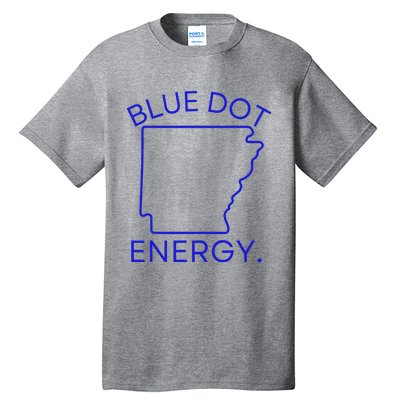 Blue Dot In A Red State Arkansas Vote Kamala Harris Walz 24 Tall T-Shirt