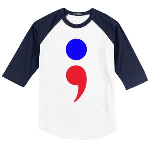 Blue Dot In A Red State Nebraska Vote Kamala Harris Walz Baseball Sleeve Shirt