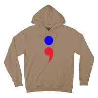 Blue Dot In A Red State Nebraska Vote Kamala Harris Walz Hoodie