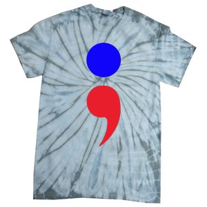 Blue Dot In A Red State Nebraska Vote Kamala Harris Walz Tie-Dye T-Shirt