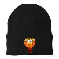 Beer Diversity In A Beer Glass With Foam Retro Beer Types Beanie