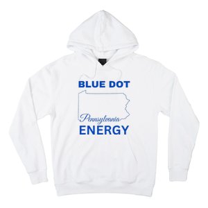 Blue Dot In A Red State Pennsylvania Vote Blue Dot Energy Hoodie