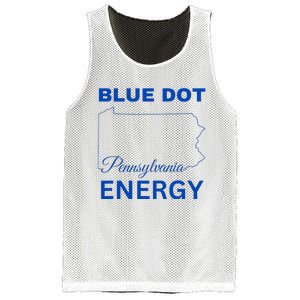 Blue Dot In A Red State Pennsylvania Vote Blue Dot Energy Mesh Reversible Basketball Jersey Tank