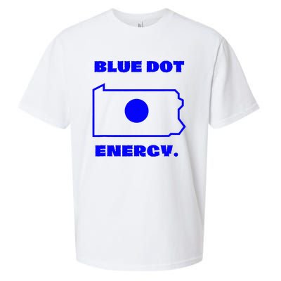 Blue Dot In State Pennsylvania Vote Kamala Harris Walz Sueded Cloud Jersey T-Shirt