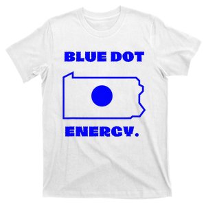 Blue Dot In State Pennsylvania Vote Kamala Harris Walz T-Shirt