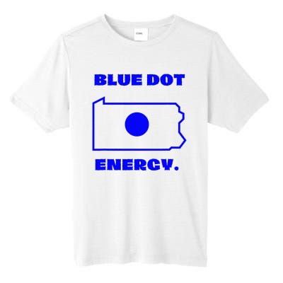 Blue Dot In State Pennsylvania Vote Kamala Harris Walz Tall Fusion ChromaSoft Performance T-Shirt