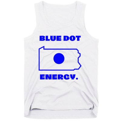 Blue Dot In State Pennsylvania Vote Kamala Harris Walz Tank Top