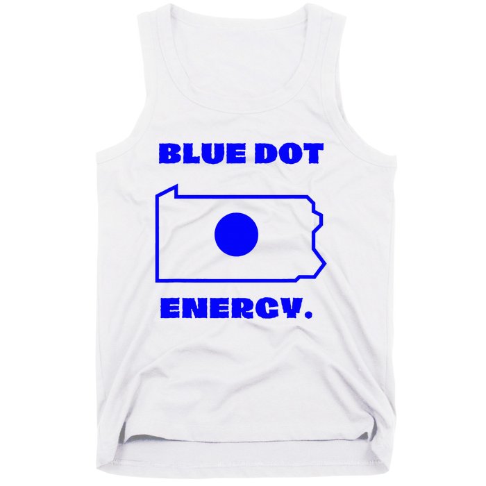 Blue Dot In State Pennsylvania Vote Kamala Harris Walz Tank Top