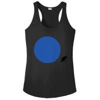 Blue Dot In A Red State Cat Vote Kamala Harris Walz Apparels Ladies PosiCharge Competitor Racerback Tank