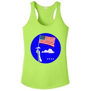 Blue Dot In A Red State Nebraska Vote Kamala Ladies PosiCharge Competitor Racerback Tank