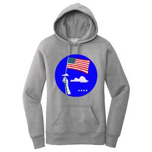 Blue Dot In A Red State Nebraska Vote Kamala Women's Pullover Hoodie