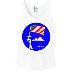 Blue Dot In A Red State Nebraska Vote Kamala Ladies Essential Tank