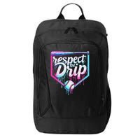 Baseball Drip Ice Cream Respect The Drip Players & Fans City Backpack