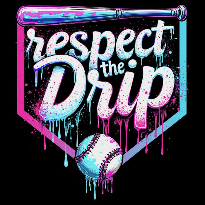 Baseball Drip Ice Cream Respect The Drip Players & Fans Impact Tech Backpack