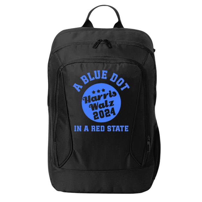 Blue Dot In A Red State Arkansas City Backpack