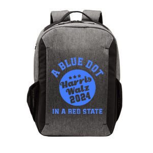 Blue Dot In A Red State Arkansas Vector Backpack