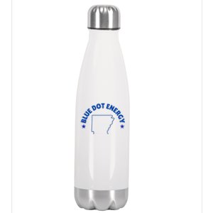 Blue Dot In A Red State Arkansas Vote Kamala Harris Walz Stainless Steel Insulated Water Bottle