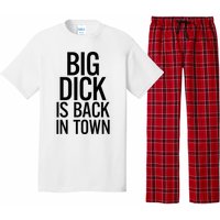 Big Dick Is Back In Town Funny Humor Sarcasm Pajama Set