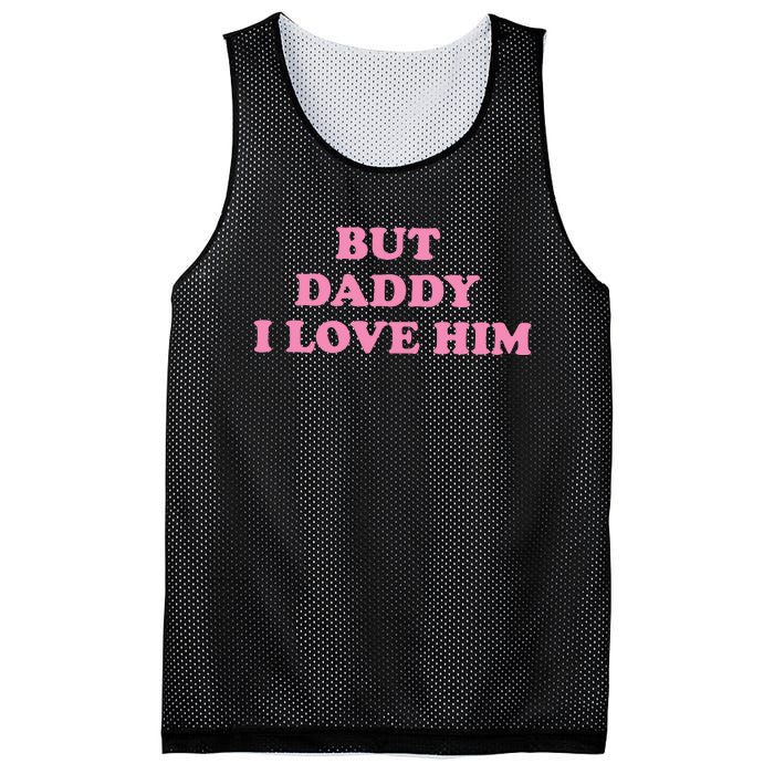 But Daddy I Love Him Mesh Reversible Basketball Jersey Tank